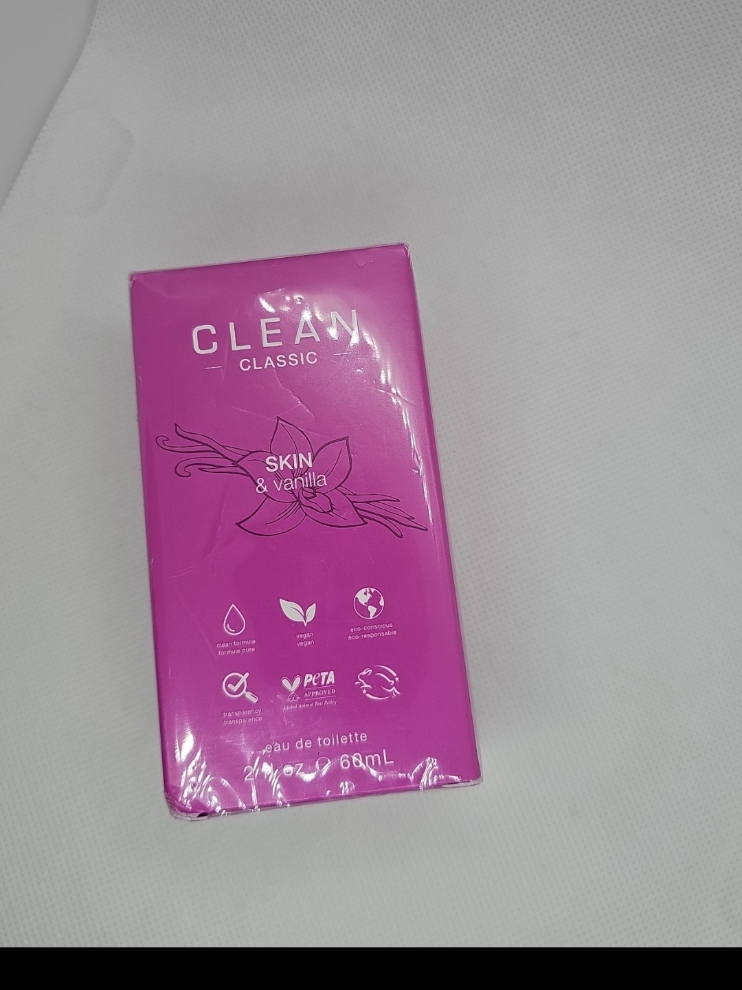 Clean Classic Skin  Vanilla 60ml Sealed